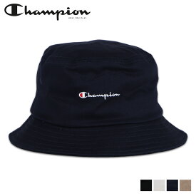 Champion SCRIPT LOGO BUCKET HAT チャンピオン 帽子 ハット バケットハット スクリプト ロゴ メンズ レディース ブラック ホワイト ネイビー ベージュ 黒 白 587-006A