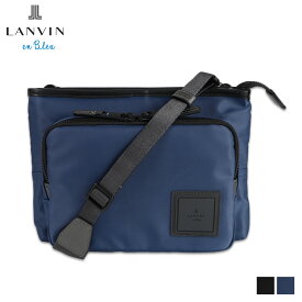 LANVIN en Bleu SHORT ランバンオンブルー バッグ ショルダーバッグ サコッシュ ショート メンズ レディース 斜めがけ ブラック ネイビー 黒 541101