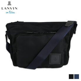 LANVIN en Bleu SHORT ランバンオンブルー バッグ ショルダーバッグ ショート メンズ レディース 斜めがけ B5対応 ブラック ネイビー 黒 541102
