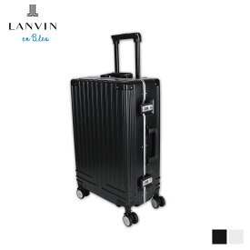 LANVIN en Bleu VILLAGE CARRY ランバンオンブルー キャリーケース スーツケース キャリーバッグ ヴィラージュキャリー メンズ レディース Mサイズ 軽量 4段階調整 42L ブラック ホワイト 黒 白 595314