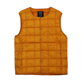 GRAMICCI TAION INNER DOWN VEST グラミチ タイオン ダウン ベスト アウター メンズ レディース コラボ ブラック グレー カーキ パープル オレンジ カモ 黒 G3FU-J100-TG