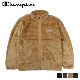 【最大1000円OFFクーポン配布中】 Champion ZIP JACKET チャンピオン ジャケット フリースジャケット ジップアップ アウター メンズ ボア ブラック グレー ベージュ グリーン 黒 C3-Y616