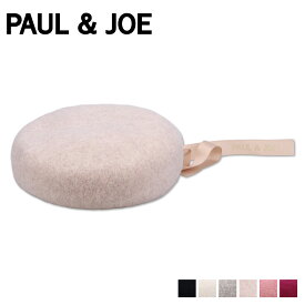 PAUL & JOE BERET ポールアンドジョー ベレー帽 帽子 レディース リボン付き ブラック ホワイト ライト グレー ベージュ レッド ピンク 黒 白 69649-03 母の日