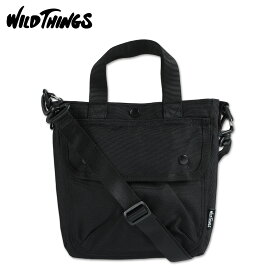 【最大1000円OFFクーポン配布中】WILD THINGS POLY CORDURA 2WAY BAG ワイルドシングス ショルダーバッグ ハンドバッグ バッグポリー コーデュラ メンズ レディース ブラック 黒 WT3803404