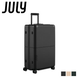 JULY CHECKED PLUS LUGGAGE ジュライ キャリーケース スーツケース キャリーバッグ チェックト プラス ラゲージ メンズ レディース 110L 大容量 軽量 ブラック ベージュ グリーン 黒 PLS