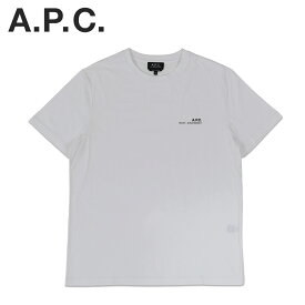 【最大1000円OFFクーポン配布中】 A.P.C. ITEM アーペーセー Tシャツ 半袖 メンズ ホワイト 白 COFBT-H26904