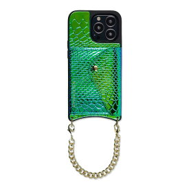 BANDOLIER ARIEL SIDE SLOT BLUE GREEN バンドリヤー iPhone 15Pro iPhone 15 Pro Max スマホケース スマホショルダー 携帯 アイフォン アリエル サイドスロット メンズ レディース ブルーグリーン 14ARI