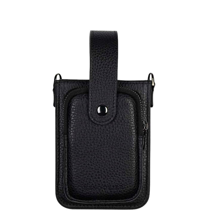楽天市場】BANDOLIER HAILEY PHONE POUCH BLACK/PEWTER バンドリヤー 