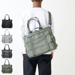CIE GRID3 2WAY TOTE BAG �V�[ �o�b�O �g�[�g�o�b�O �V�����_�[ �����Y ���f�B�[�X �t�@�X�i�[�t�� �΂߂��� �u���b�N ���C�g �O���[ �l�C�r�[ �I���[�u 032206