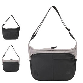 【最大1000円OFFクーポン配布中】 new balance SHOULDER BAG ニューバランス ショルダーバッグ メンズ レディース 斜めがけ ブラック グレー 黒 LAB45705