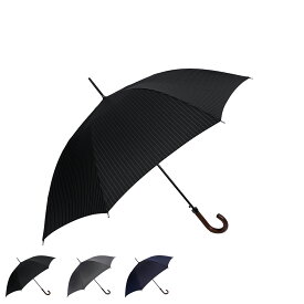AQUASCUTUM LONG UMBRELLA アクアスキュータム 長傘 雨傘 メンズ 65cm UVカット 紫外線対策 耐風 ブラック グレー ネイビー 黒 1AQ 14010