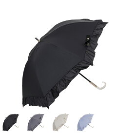 JILL STUART SHORT UMBRELLA ジル スチュアート 日傘 折りたたみ 晴雨兼用 軽量 レディース 50cm UVカット 遮熱 紫外線対策 フリル ブラック チャコール ベージュ ブルー 黒 1JI 23065