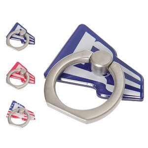 NEW ERA FLAG LOGO SMART PHONE RING �j���[�G�� �X�}�z�����O �����Y ���f�B�[�X ���b�h �u���[ �}���`
