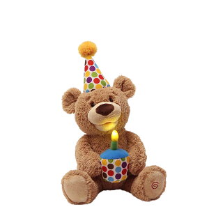 GUND HAPPY BIRTHDAY CAKE BEAR Kh ʂ nbs[o[Xf[ P[L xA xr[ LbY   o[Xf[ ӂӂ 킢 ̎q j̎q q Ԃ 6061151