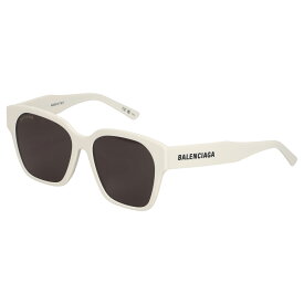 BALENCIAGA SUNGLASSES バレンシアガ サングラス メンズ レディース UVカット アジアンフィット ホワイト 白 BB0215SA-003 母の日