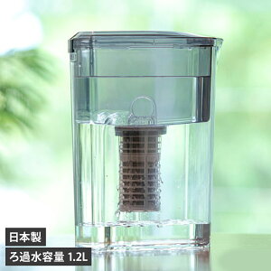 Miz-U �~�Y���[ �򐅊� �|�b�g�^ �{�� �J�[�g���b�W 1�t�� ��ߐ��e��1.2L ������ ���Y�����Y �c�����f���� PFOA PFOS ���� �L�� ���� �����Y�t�B���^�[ MIZ-U-BK01