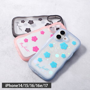 �y�ő�1000�~OFF�N�[�|�����s���z MARY QUANT WAVE FRAME DAISY �}���[�N�����g iPhone17 16 16e 15 14 �P�[�X �X�}�z�P�[�X �A�C�t�H�� �E�F�[�u�t���[�� �f�C�W�[ ���f�B�[�X �L���L�� ���˂��� �E�F�[�u