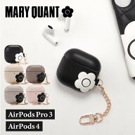 MARY QUANT PU LEATHER HYBRID AIRPODS 4 AIRPODS PRO 3 CASE マリークヮント エアーポッズプロ3 エアー…