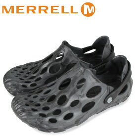 【最大1000円OFFクーポン配布中】【訳あり】 【BOX破損】 MERRELL HYDRO MOC メレル ハイドロ モック サンダル クロッグサンダル メンズ ブラック 黒 J48595 【返品不可】