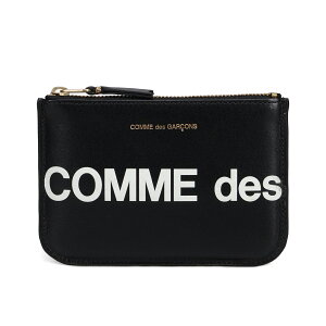 �y�󂠂�z COMME des GARCONS HUGE LOGO POUCH �R���f�M�����\�� �|�[�` �������� ���z ���K���� �R�C���P�[�X �����Y �{�v �u���b�N �� SA8100HL �y�ԕi�s�z
