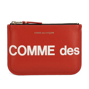 �y�󂠂�z COMME des GARCONS HUGE LOGO POUCH �R���f�M�����\�� �|�[�` �������� ���z ���K���� �R�C���P�[�X �����Y �{�v ���b�h SA8100HL �y�ԕi�s�z