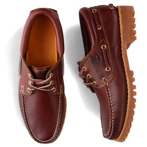 �y�󂠂�z �yBOX�j���z Timberland HERITAGE 3 EYE CLASSIC LUG �e�B���o�[�����h �f�b�L�V���[�Y �����Y �o�[�K���f�B�[ 50009 �y�ԕi�s�z