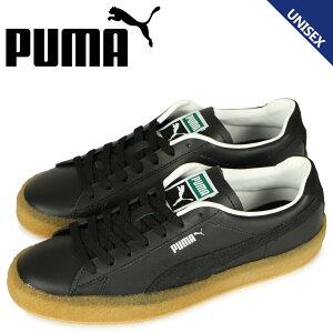 PUMA SUEDE CREPE LUXE v[} XEF[h N[v NX Xj[J[ Y fB[X XG[h ubN  382666-02