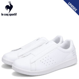 le coq sportif LA ROLAND SL OM ルコック スポルティフ ラ ローラン SL OM スニーカー スリッポン メンズ レディース ホワイト 白 QL1VJC03WH