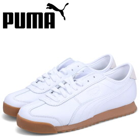 PUMA ROMA LEATHER プーマ スニーカー ローマ レザー メンズ ホワイト 白 39243202