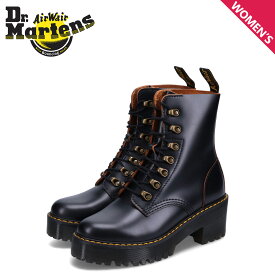 Dr.Martens LEONA HEELED BOOTS ドクターマーチン ブーツ ヒールブーツ レディース 厚底 ブラック 黒 22601001