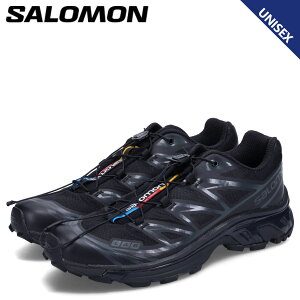 SALOMON XT-6 ADV �T������ �V���[�Y �g���b�L���O�V���[�Y �X�j�[�J�[ �����Y ���f�B�[�X �u���b�N �� L41086600