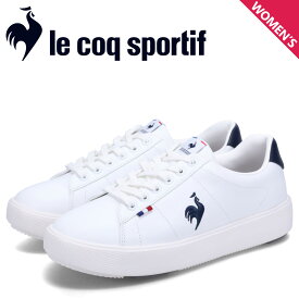 【最大1000円OFFクーポン配布中】le coq sportif LCS FOURCHE PF ルコック スポルティフ スニーカー LCS フルシュ PF レディース 防水 ホワイト 白 QL3WJC53WN