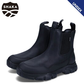 SHAKA TREK CHELSEA AT シャカ ブーツ サイドゴアブーツ トレック チェルシー AT メンズ レディース ブラック 黒 SK-201