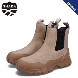 SHAKA TREK CHELSEA AT シャカ ブーツ サイドゴアブーツ トレック チェルシー AT メンズ レディース ベージュ SK-201