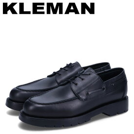 KLEMAN DONATO クレマン デッキシューズ モカシン 靴 ドナト メンズ Uチップ ブラック 黒 82102