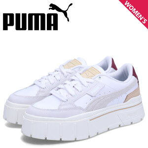 yő1000~OFFN[|sz PUMA MAYZE STACK LUXE WNS v[} Xj[J[ CY X^bN NX fB[X  zCg  389853-06