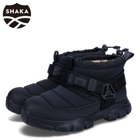 SHAKA SNUG BOOTIE AT シャカ ブーツ 中綿 スノーブーツ スナッグ ブーティー AT メンズ ブラック 黒 SK-230