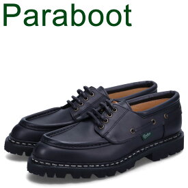 PARABOOT CHIMEY パラブーツ シメイ モカシン デッキシューズ メンズ 本革 ブラック 黒 200817