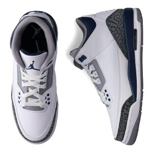 iCL NIKE GAW[_3 g Xj[J[ fB[X AIR JORDAN 3 RETRO GS zCg  DM0967-140
