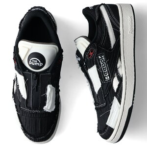 Reebok CLUB C 85 PUMP ���[�{�b�N �X�j�[�J�[ �N���u �V�[ 85 �|���v �����Y �u���b�N �� IF5897 100069831