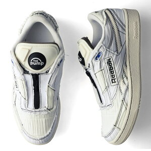 Reebok CLUB C 85 PUMP ���[�{�b�N �X�j�[�J�[ �N���u �V�[ 85 �|���v �����Y �z���C�g �� IF5898 100069832