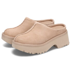 UGG NEW HEIGHTS CLOG アグ サンダル クロッグサンダル ニュー ハイツ レディース 厚底 ベージュ 1152731