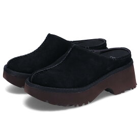 UGG NEW HEIGHTS CLOG アグ サンダル クロッグサンダル ニュー ハイツ レディース 厚底 ブラック 黒 1152731