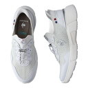 le coq sportif LCS LOIR ルコック スポルティフ スニーカー LCS ロワール レディース 撥水 軽量 ホワイト 白 QL3XJC01WH