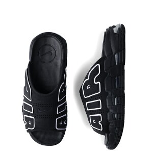 �i�C�L NIKE �G�A���A�A�b�v�e���| �T���_�� �X���C�h�T���_�� �����Y �y�� AIR MORE UPTEMPO SLIDE �u���b�N �� DV2132-001