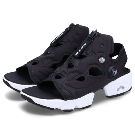 Reebok INSTAPUMP FURY SANDAL ZIP リーボック インスタポンプフューリー ジップ サンダル レディース 厚底 ブラック 黒 100202019