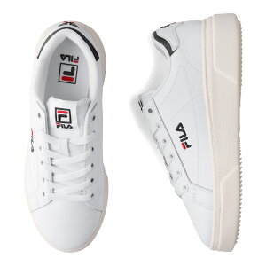 【最大1000円OFFクーポン発行中】 FILA COURT PLUMPY FEATHERY フィラ スニーカー コート プランピー フェザリー レディース 厚底 ホワイト白 UFW24054