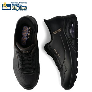 yő1000~OFFN[|sz SKECHERS SLIP-INS UNO-EASY AIR XPb`[Y XbvCY Em C[W[ GA nYt[ Xj[J[ fB[X ubN  177112