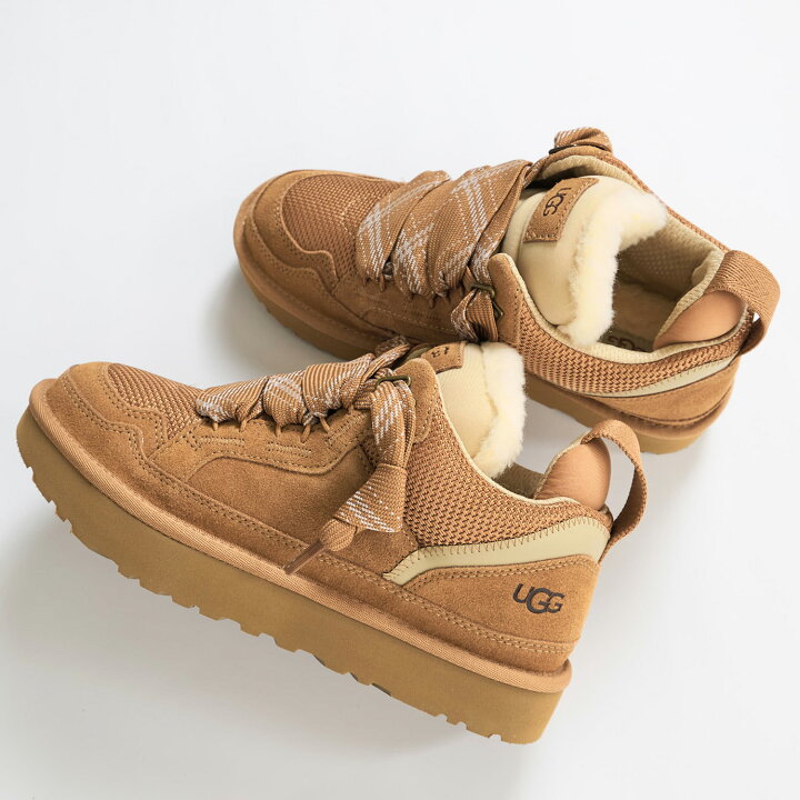 楽天市場】UGG LOWMEL アグ スニーカー ローメル レディース ブラウン 