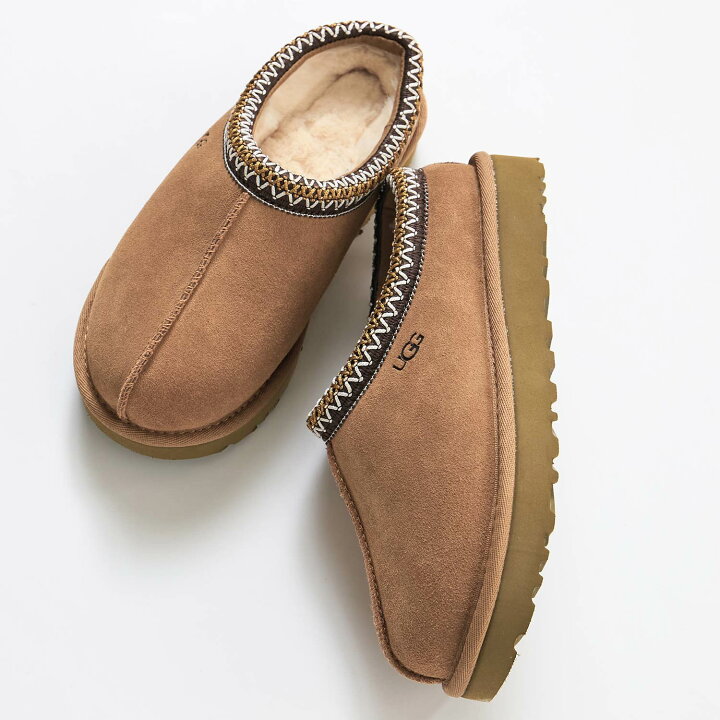 UGG スエード スリッポン ブラウン タスマン 41 UGG スエード 